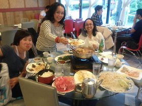 Hot pot is a redonkulous amount of food for four.jpg